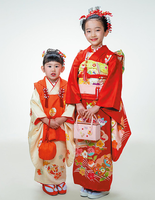 租赁衣服、美容、照片的日本桥三越的七五三儿童节日
