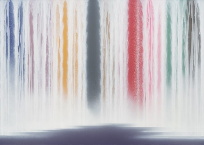 三越伊势丹先行销售千住博新作版画"瀑布·开·颜色"
  