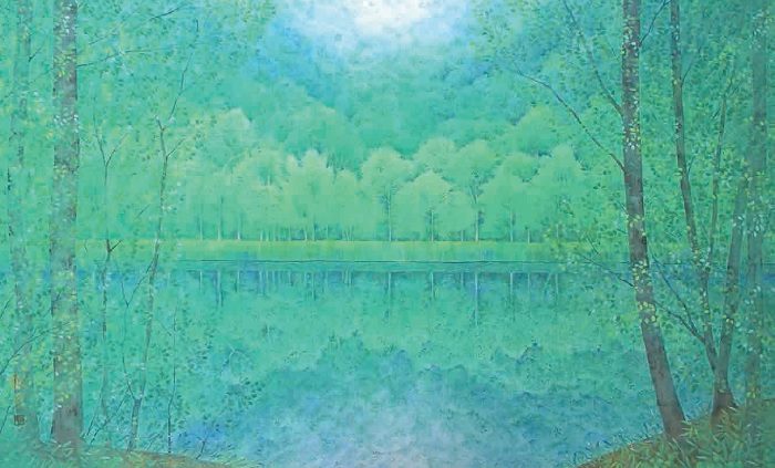 樱井敬史日本画展-在水边的光景-