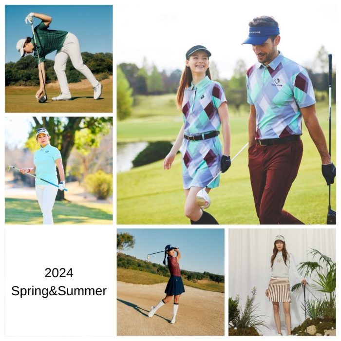 高尔夫用衣24春夏新作！原创的商品以及期间限定POPUP门店